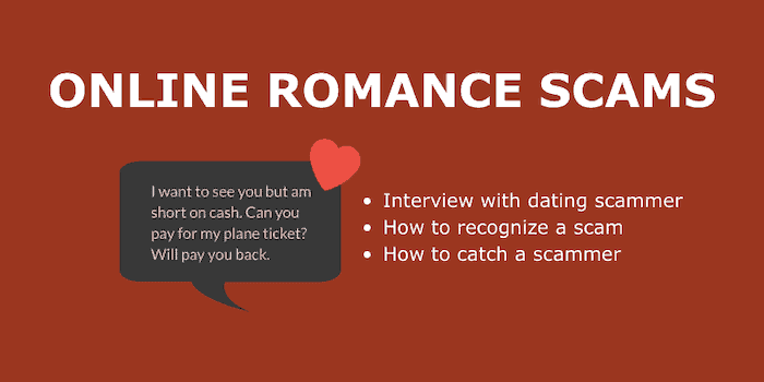 How an online date scam works