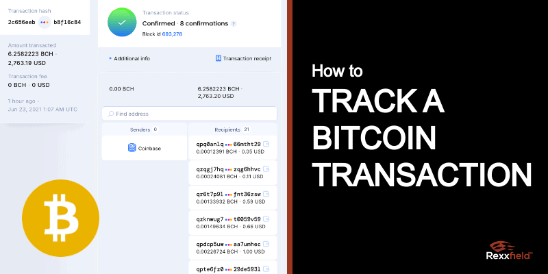 tracking bitcoin transfers