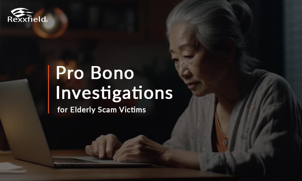 pro bono investigations elderly scam victims