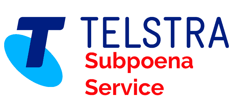 Contact Telstra Legal Department for Subpoena Service and Court Orders