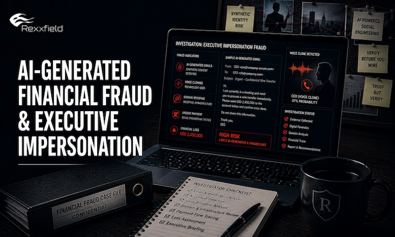 AI Executive Impersonation and Financial Fraud
